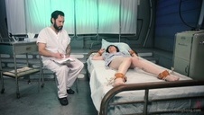 młoda gia polubiła gorący seksik na stojaka