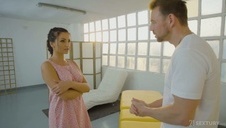 śliczne oczka mega gorącej blond laseczki