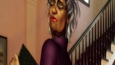 młoda dupodajka oddaje swoje kakaowe oko