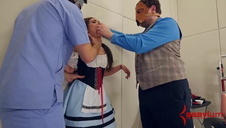 pani doktor masturbuje się w szpitalu