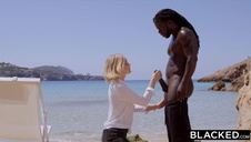 piękna blondi i wibrator