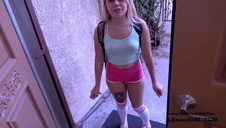 blond kociak jest napalony