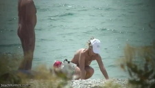 ruda niunia bosko ciągnie fiuta