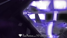 obrabia wielką murzyńską pałę