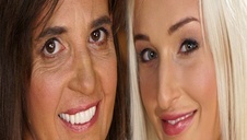 nicole aniston z koleżankami w trójkącie