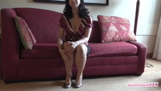 laska ujeżdża go na jego wyrze