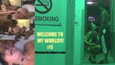 azjatycka niunia z czarnym fiutem w ustach