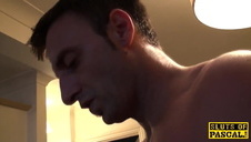 z murzynem na łące