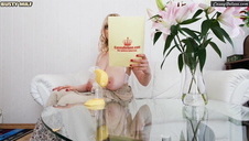 cycata ruda ślicznotka postawiła mu kutasa