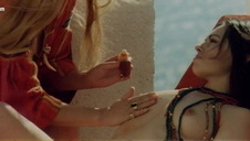 ciemna amatorka w trójkącie